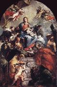 GUARDI, Gianantonio Madonna and Child with Saints kh oil painting on canvas